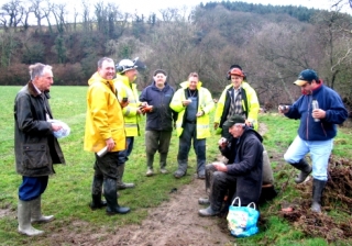  俱乐部成员热身 
